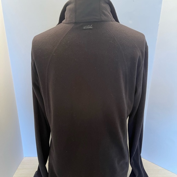 Columbia Fleece Pullover Womens Size L Long Sleeve Quarter Zip dark Blue - Picture 2 of 8
